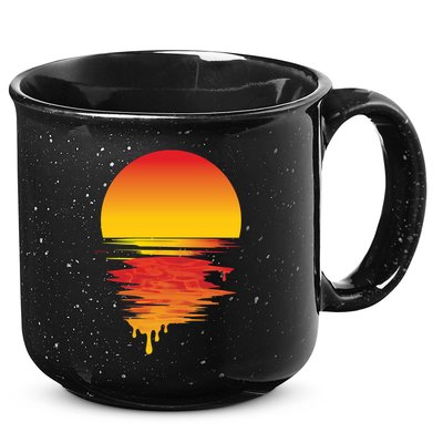 Dripping Sunset 15oz Campfire Ceramic Mug