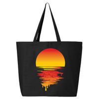Dripping Sunset 25L Jumbo Tote