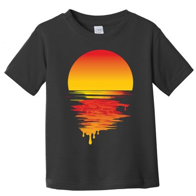 Dripping Sunset Toddler T-Shirt
