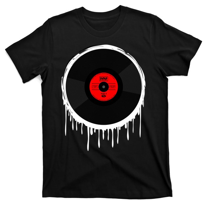 Dripping Vinyl Record T-Shirt