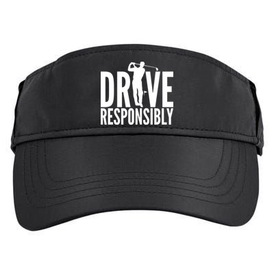 Drive Responsibly Golf Driver Adult Drive Performance Visor