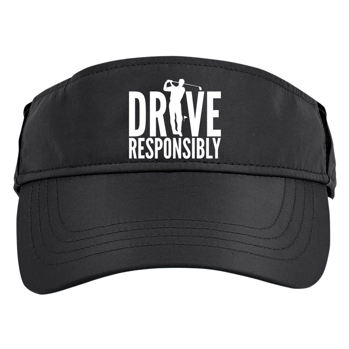 Drive Responsibly Golf Driver Adult Drive Performance Visor