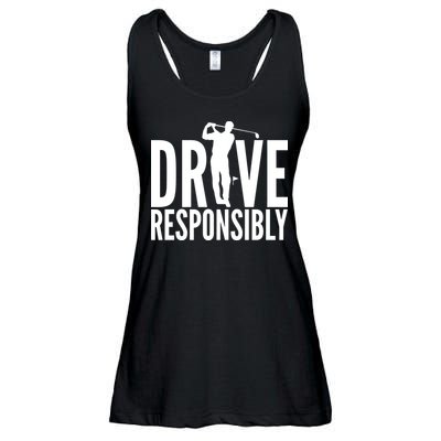 Drive Responsibly Golf Driver Ladies Essential Flowy Tank