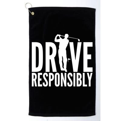 Drive Responsibly Golf Driver Golf Towel