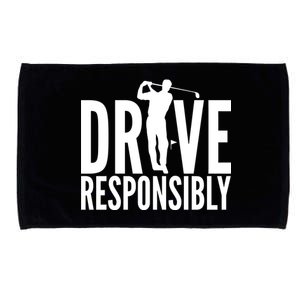 Drive Responsibly Golf Driver Microfiber Hand Towel