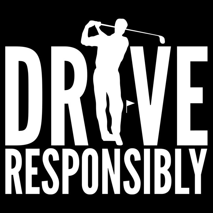 Drive Responsibly Golf Driver Zip Tote Bag