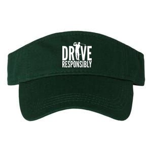 Drive Responsibly Golf Driver Valucap Bio-Washed Visor