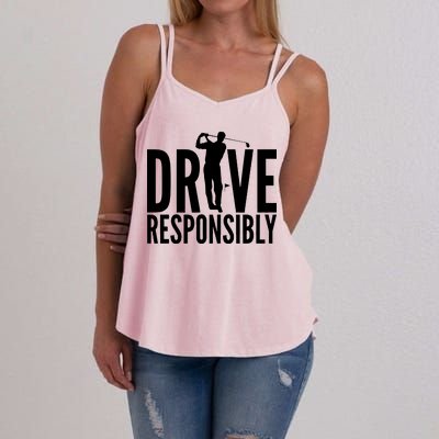 Drive Responsibly Golf Driver Women's Strappy Tank