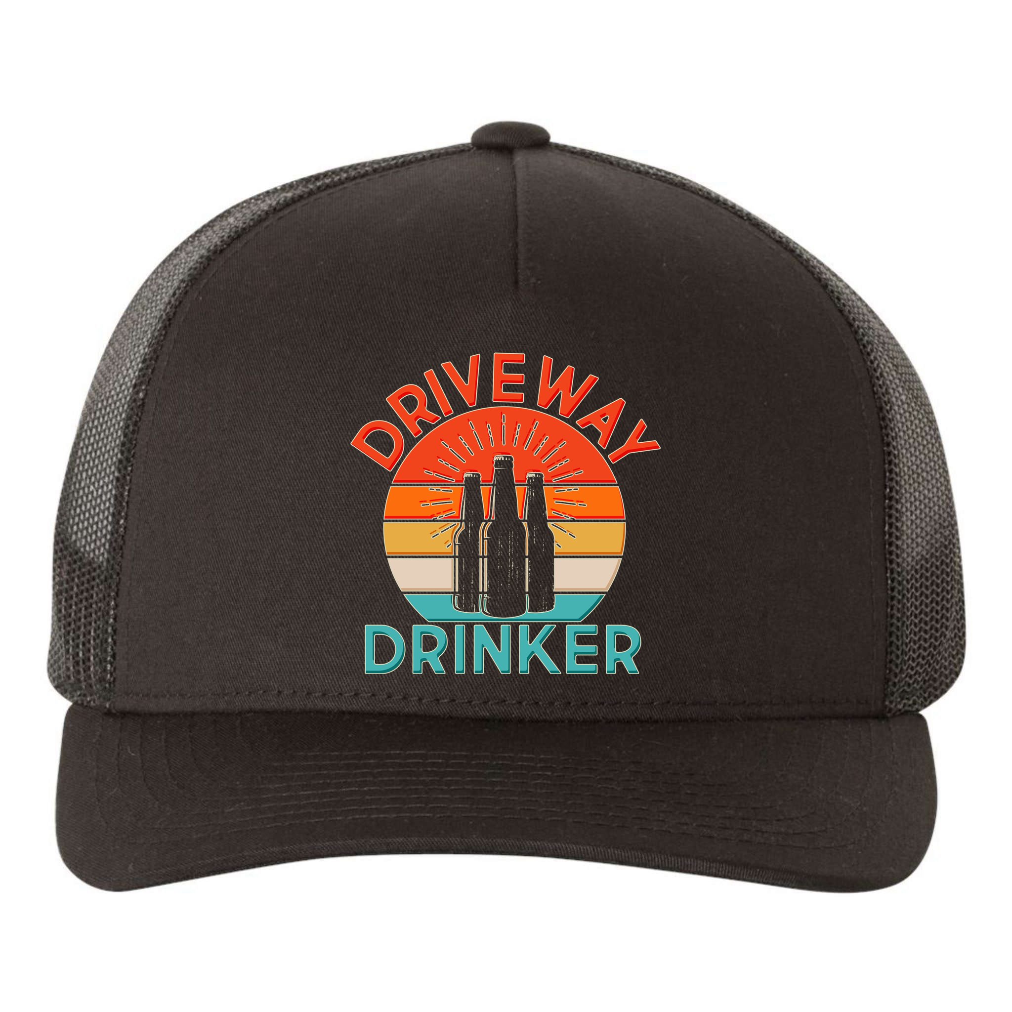 Driveway Drinker Retro Yupoong Adult 5-Panel Trucker Hat