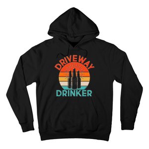 Driveway Drinker Retro Hoodie