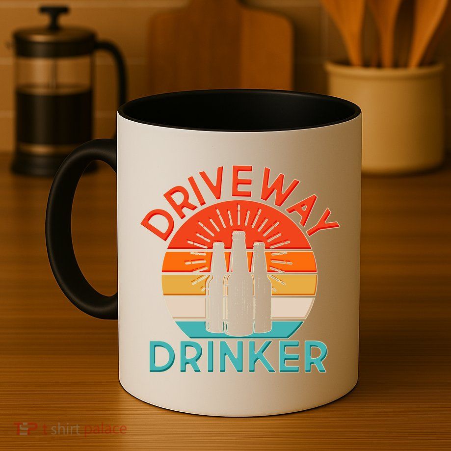 Driveway Drinker Retro Mug
