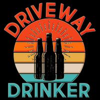 Driveway Drinker Retro Flatbill Hat
