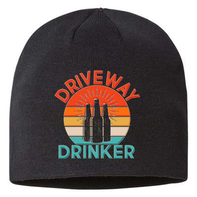 Driveway Drinker Retro Sustainable Beanie