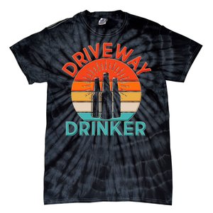 Driveway Drinker Retro Tie-Dye T-Shirt