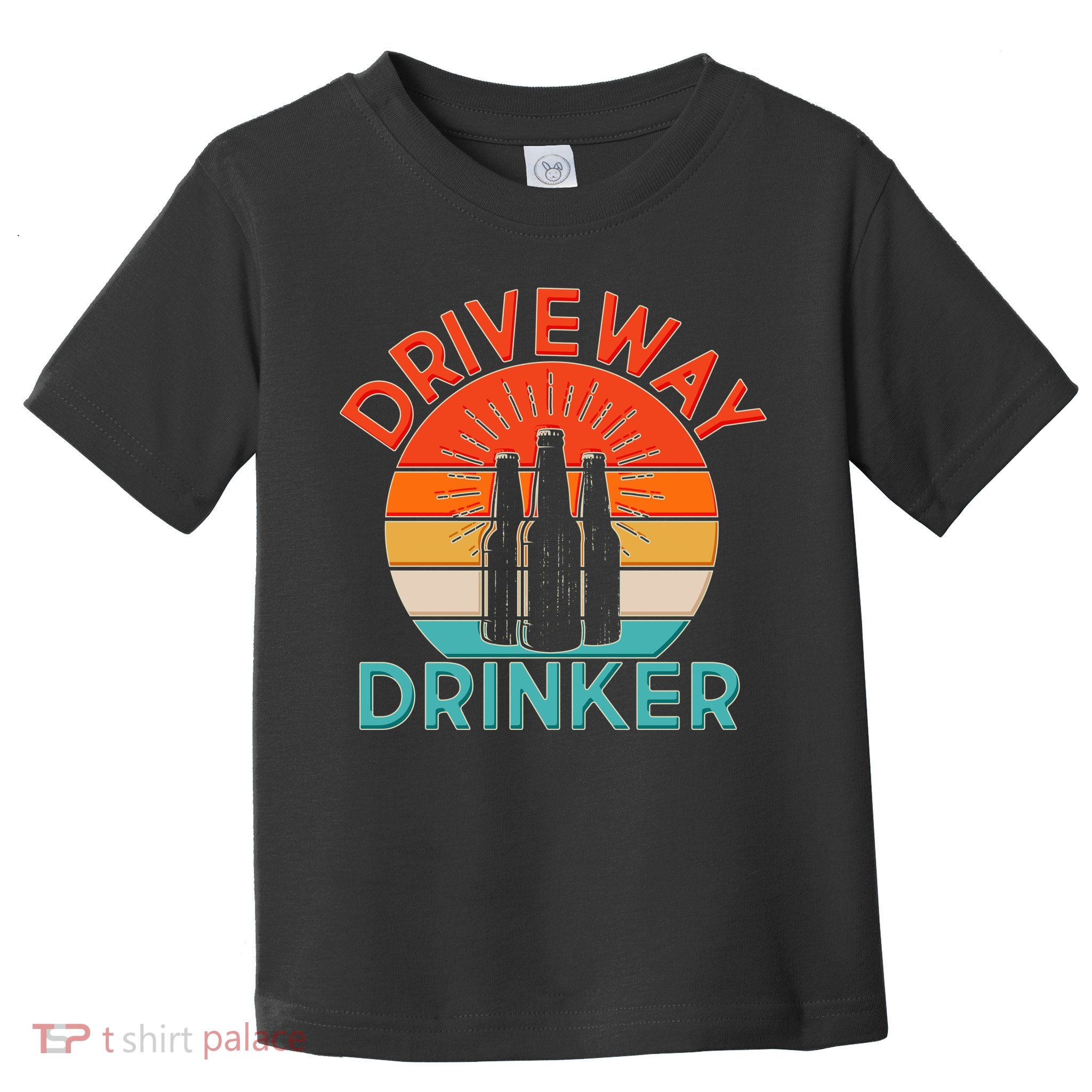 Driveway Drinker Retro Toddler T-Shirt