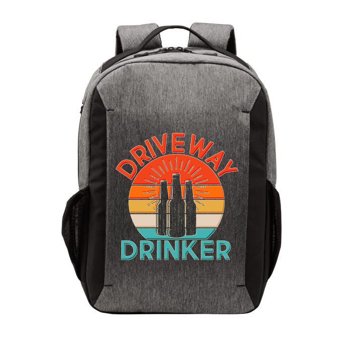 Driveway Drinker Retro Vector Backpack
