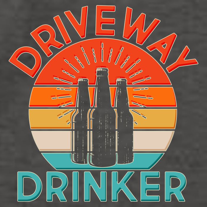 Driveway Drinker Retro Vector Backpack