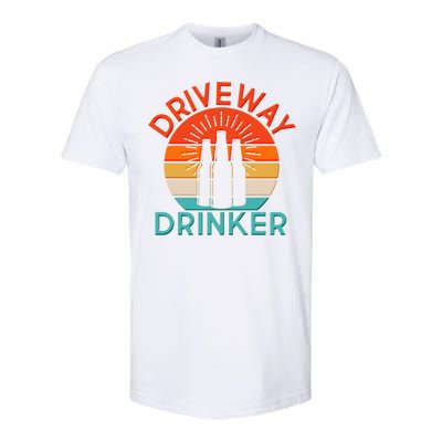 Driveway Drinker Retro Softstyle® CVC T-Shirt