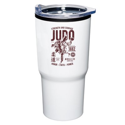 Distressed Retro Judo Outfit Vintage Judo Tumbler