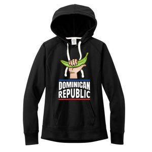 Dominican Republic Jersey Baseball Bandera Dominicana Meaningful Gift Women's Fleece Hoodie