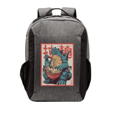 Dinosaur Ramen Japanese Art Graphic Kawaii Monster Anime Vector Backpack