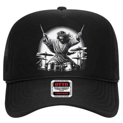 Drummer Rock Jesus Drumming Hat
