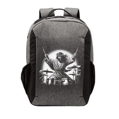 Drummer Rock Jesus Drumming Vector Backpack