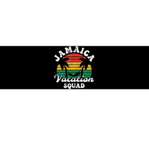 Distressed Retro Jamaica Vacation Squad Caribbean Trip Vacay Bumper Sticker