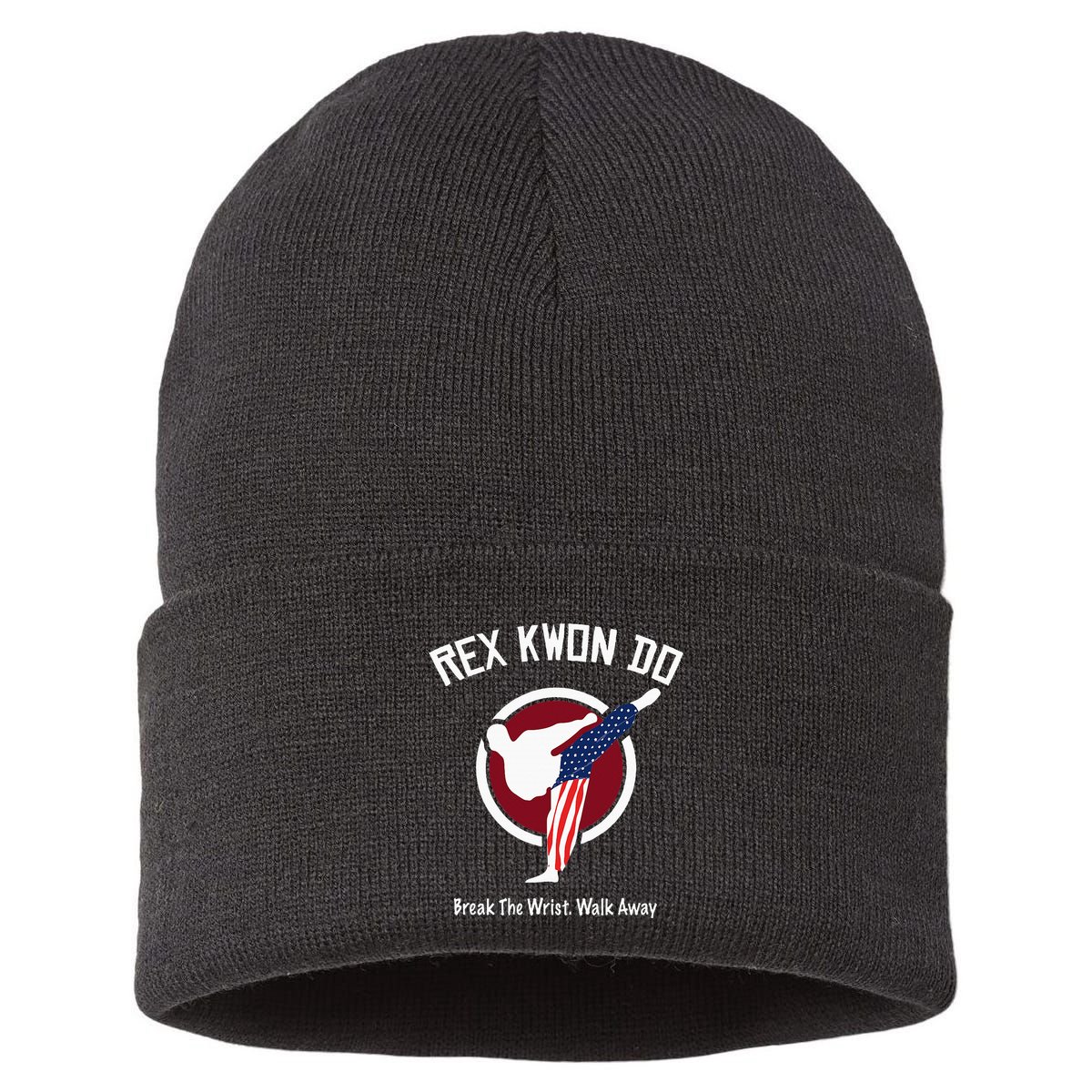 Dynamite Rex Kwon Do Break The Wrist. Walk Away Sustainable Knit Beanie