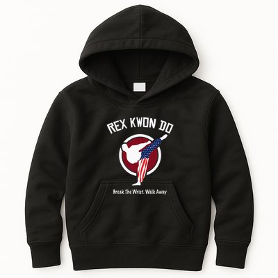 Dynamite Rex Kwon Do Break The Wrist. Walk Away Kids Hoodie