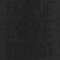 Dog Rescue Love Repeat Adopt Awareness 11oz C Handle Ceramic Mug