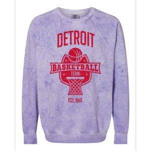 Distressed Retro Look Piston Party Tailgate Gameday Fan Gift Colorblast Crewneck Sweatshirt