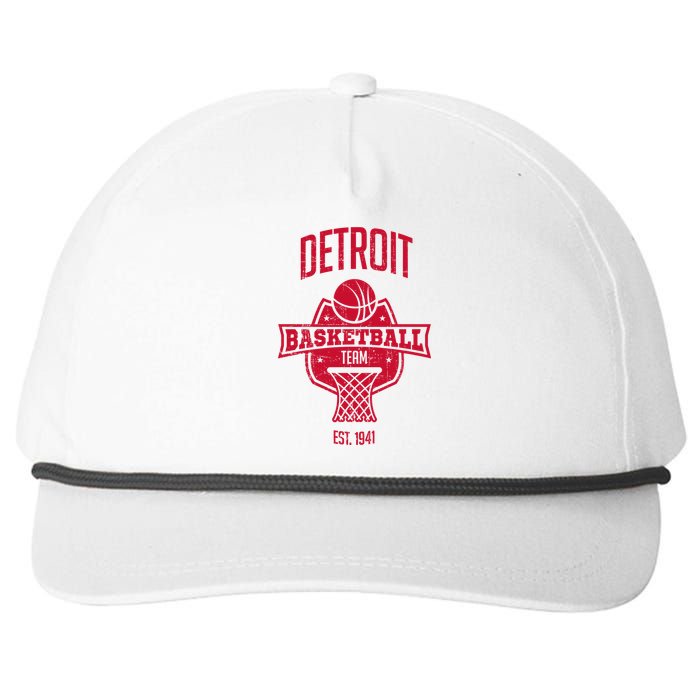 Distressed Retro Look Piston Party Tailgate Gameday Fan Gift Snapback Five-Panel Rope Hat