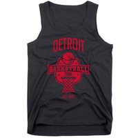 Distressed Retro Look Piston Party Tailgate Gameday Fan Gift Tank Top