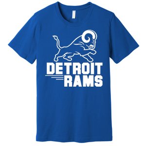 Detroit Rams Logo Premium T-Shirt