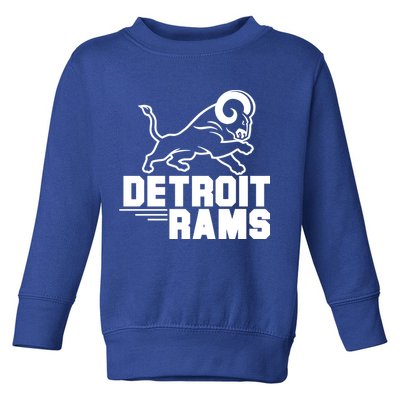Detroit Rams Logo Toddler Sweatshirt