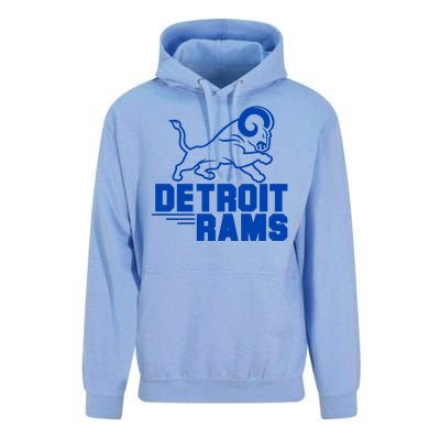 Detroit Rams Logo Unisex Surf Hoodie