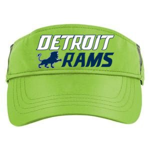 Detroit Rams Lion Adult Drive Performance Visor