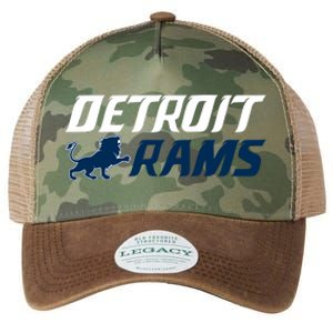 Detroit Rams Lion Legacy Tie Dye Trucker Hat