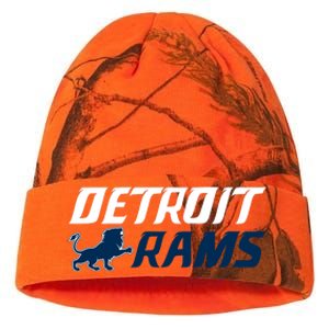 Detroit Rams Lion Kati Licensed 12" Camo Beanie