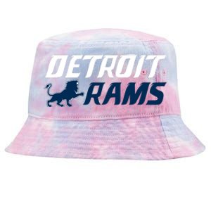 Detroit Rams Lion Tie-Dyed Bucket Hat