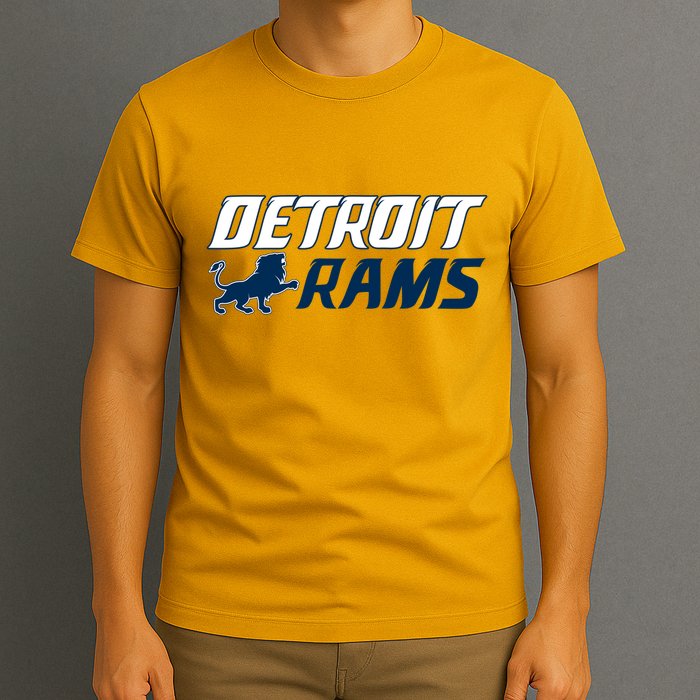 Detroit Rams Lion T-Shirt