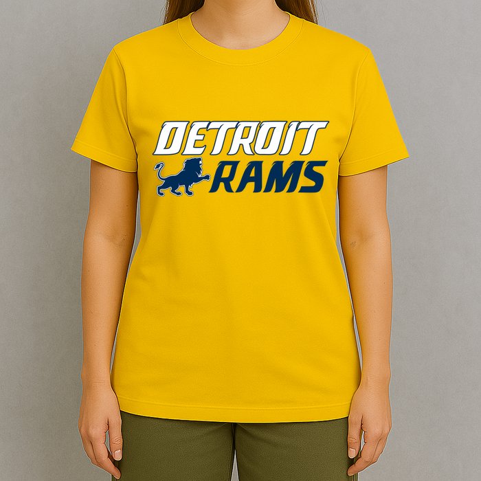 Detroit Rams Lion T-Shirt