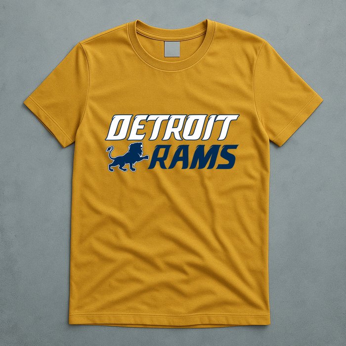 Detroit Rams Lion T-Shirt