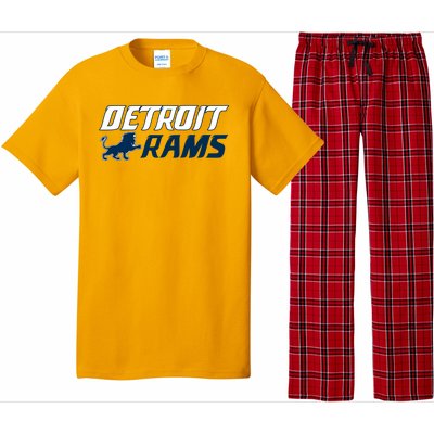 Detroit Rams Lion Pajama Set