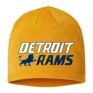 Detroit Rams Lion Sustainable Beanie