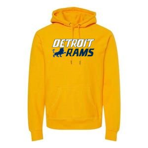 Detroit Rams Lion Premium Hoodie