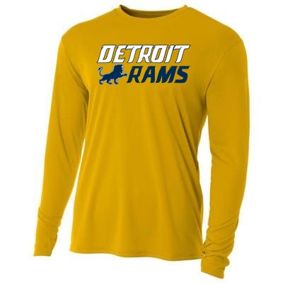 Detroit Rams Lion Cooling Performance Long Sleeve Crew