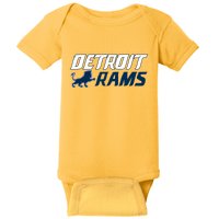 Detroit Rams Lion Baby Bodysuit