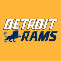 Detroit Rams Lion Baby Bodysuit